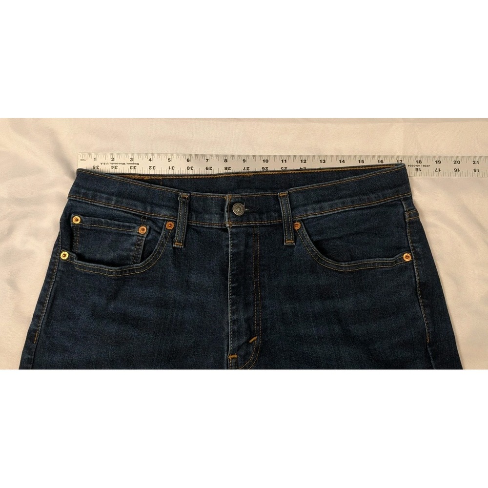 Levi's 541 Jeans Mens 34x30 Blue Medium Wash Athletic Tapered Stretch Denim - Picture 5 of 10